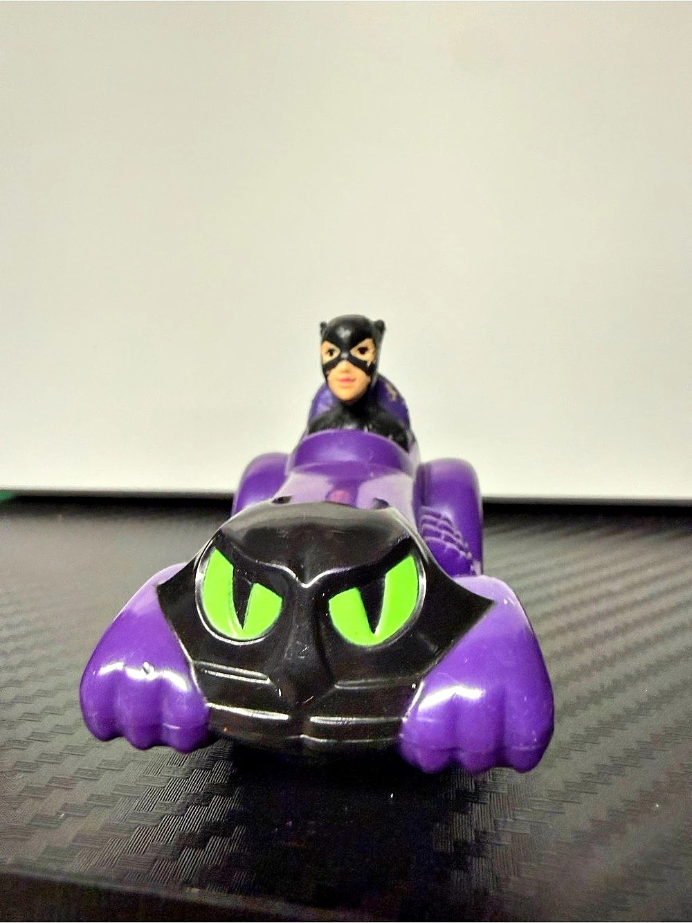 1991 McDonald’s Catwoman Purple Cat Coupe Car DC Comics Batman